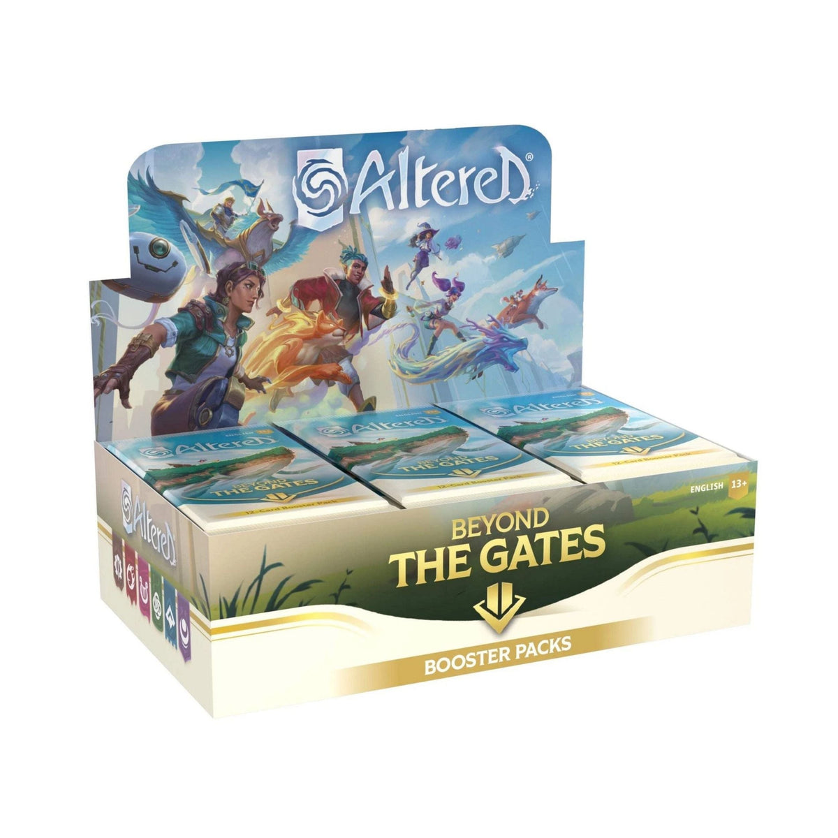 Altered TCG: Beyond the Gates Booster Box – Collector Booster with Trading Cards, Booster Pack Set for Card Game Fans, Card Deck Expansion, Collectibles, Card Display, and TCG Enthusiasts