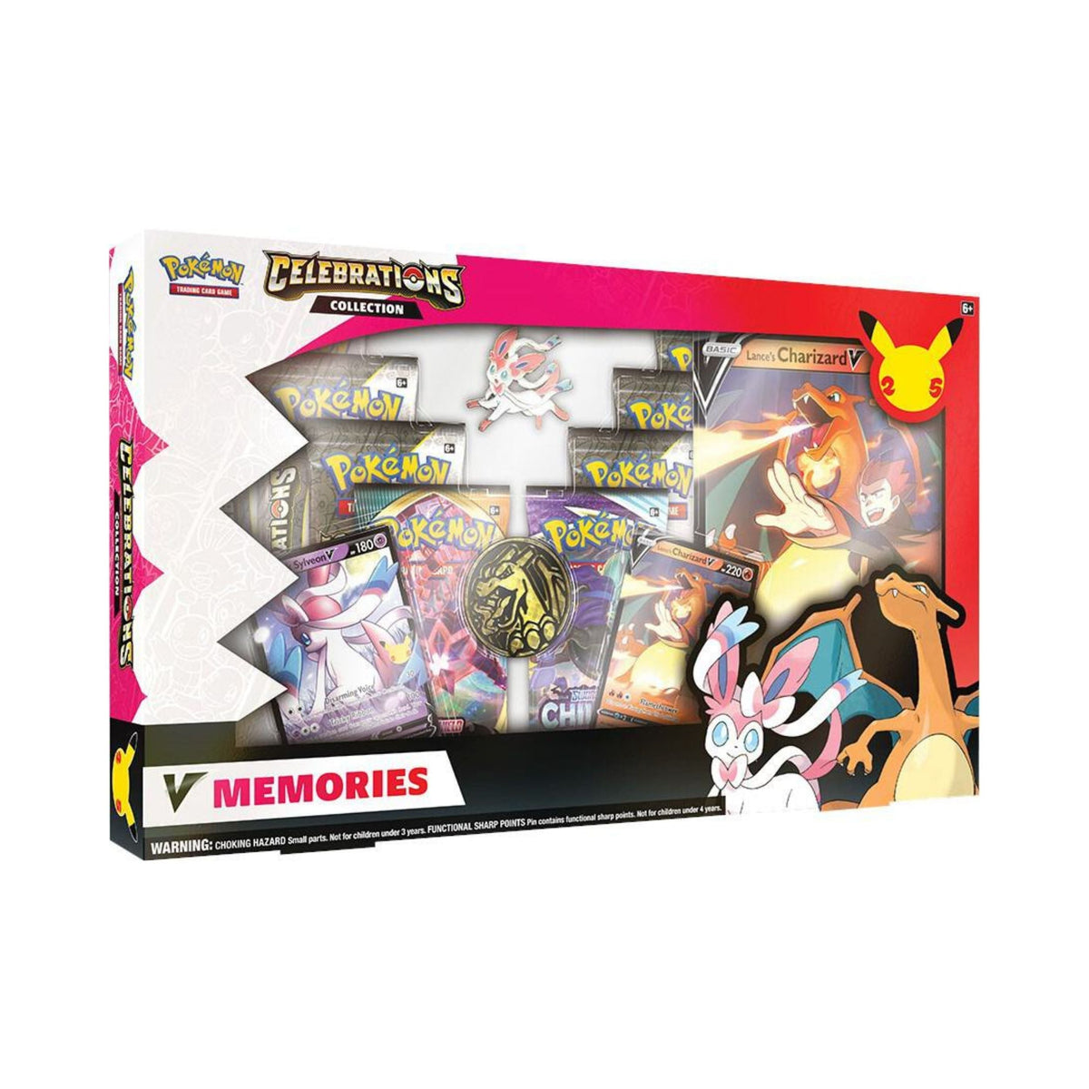 Pokemon TCG Celebrations Special Collection V Memories Box Trading Card Game Cards Set