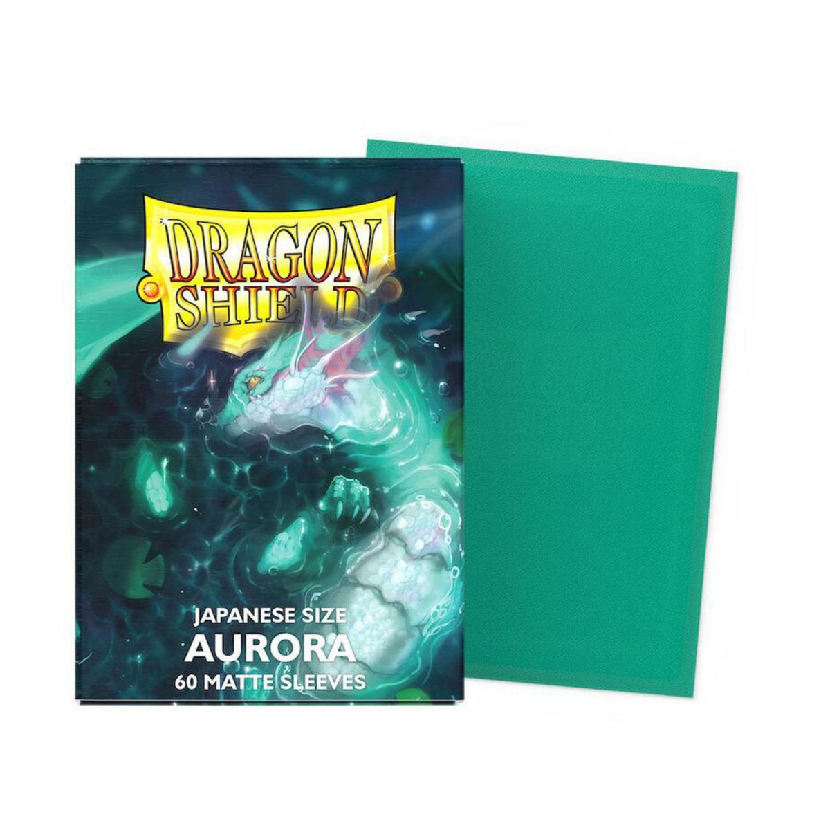 Dragon Shield Japanese Size Matte Card Sleeves Aurora 60 Count Trading Card Sleeves