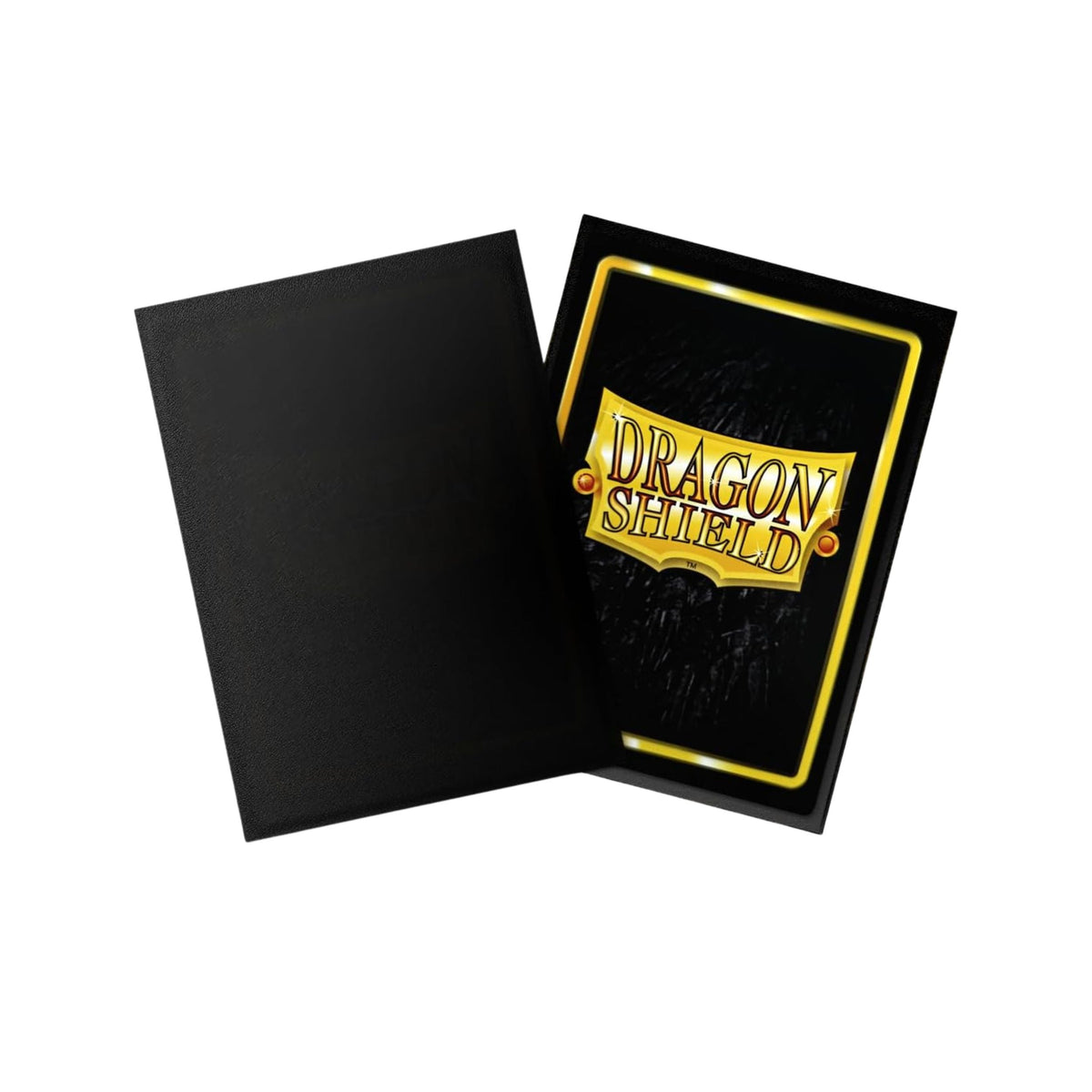 Dragon Shield Card Sleeves Standard Size Matte Black 100ct Durable Matte TCG Sleeves for Trading Cards, Collectible Card Games, Card Deck Protection, Premium Shuffle Feel
