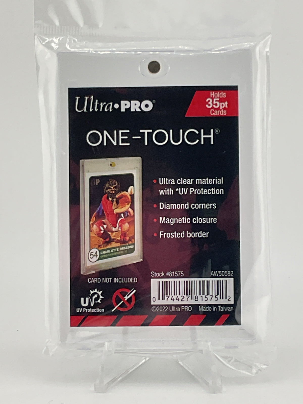 Ultra PRO One Touch Magnetic Card Holder 35pt UV Protection Clear Trading Card Case