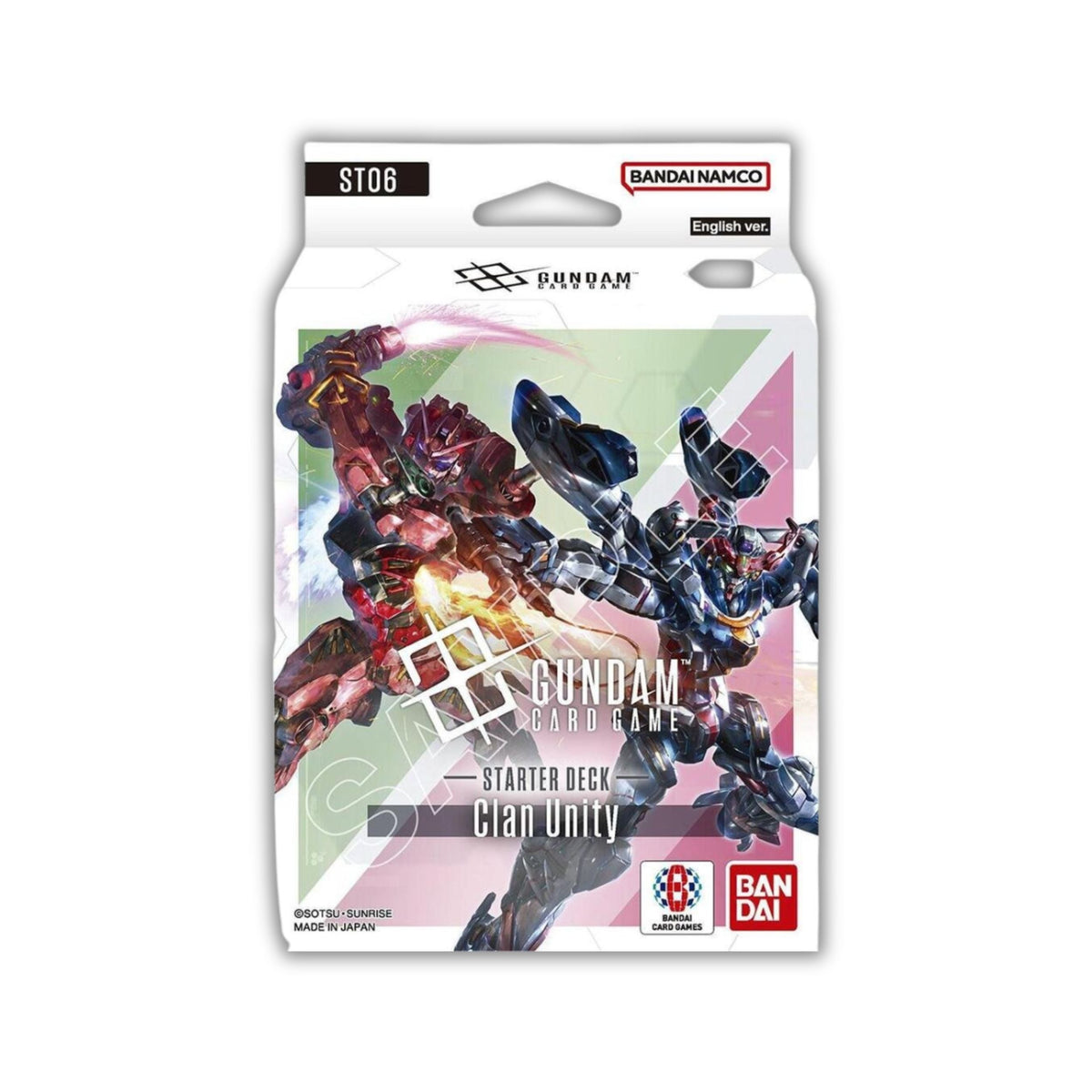 Gundam TCG Starter Deck 06 Clan Unity ST06 Card Game by Bandai
