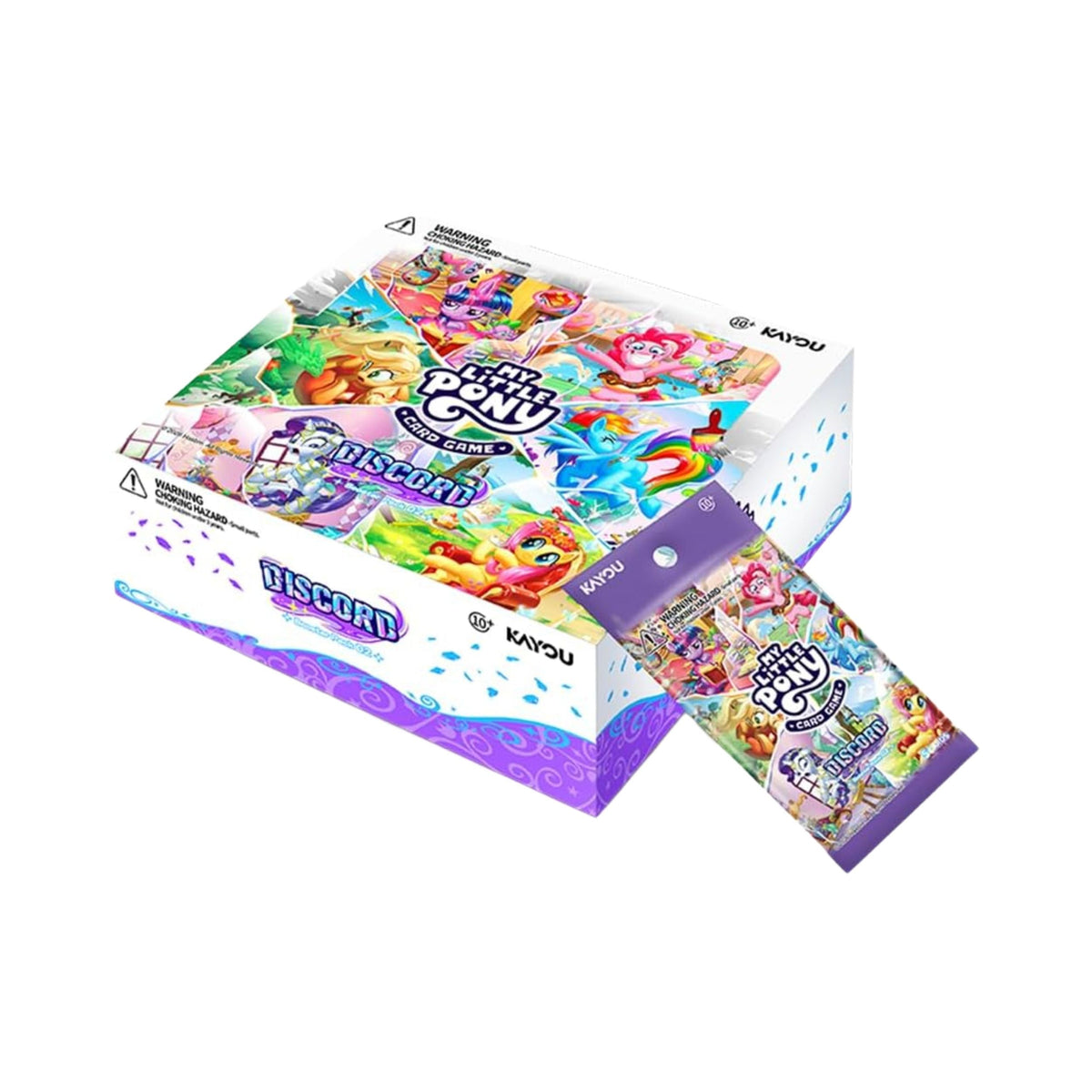 Kayou My Little Pony BNA02 Discord Foil Edition Booster Box Trading Card Game Set
