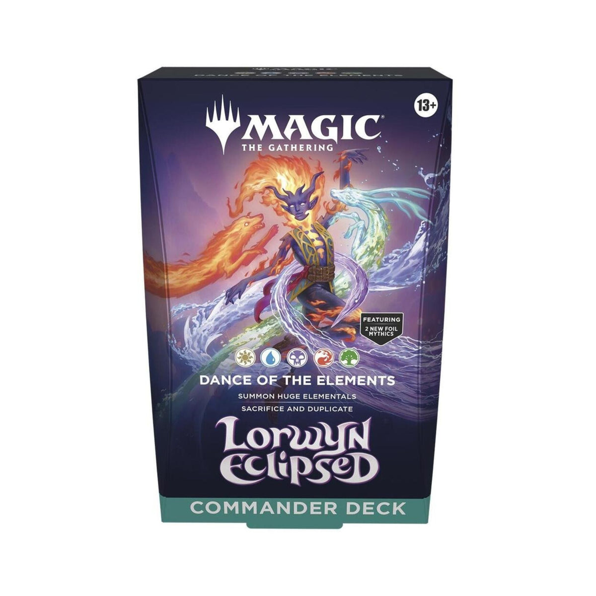 MTG Lorwyn Eclipsed: Dance of the Elements Commander Deck - Collectible Card Game Set, Trading Cards, TCG, Collector Booster, Card Deck for Games & Card Displays