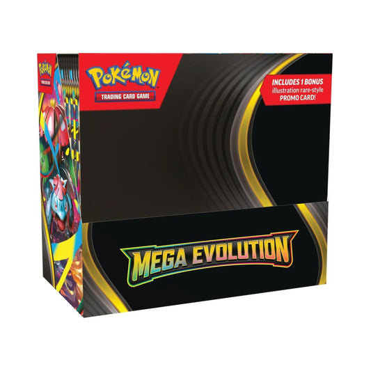 Pokémon TCG Mega Evolution Enhanced Booster Box Trading Card Game Display