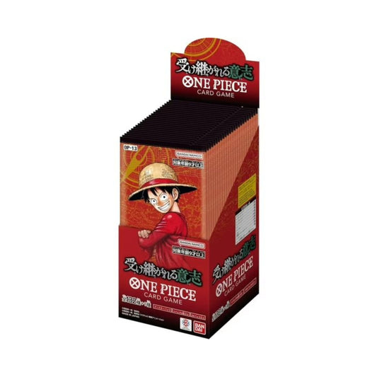 One Piece TCG OP-13 Japanese Booster Box - Official One Piece Card Game Booster, Collectible Trading Cards, Anime Cards, Deck Building TCG, One Piece Trading Cards Booster Box for Collectors & Fans