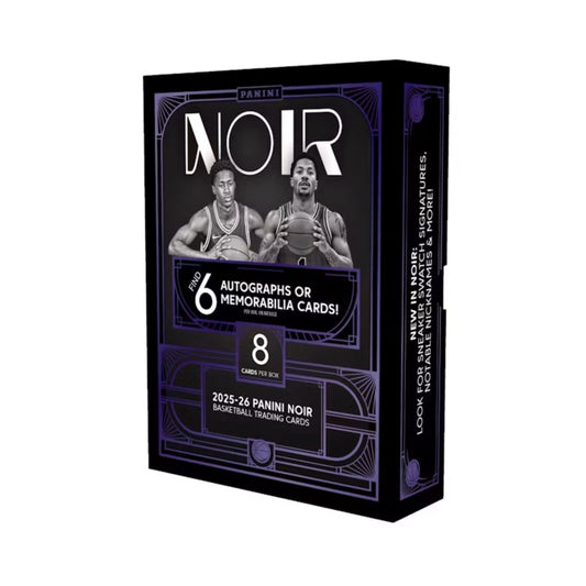 2026 Panini Noir Basketball Hobby Box (PREORDER - Release Date August 28, 2026)