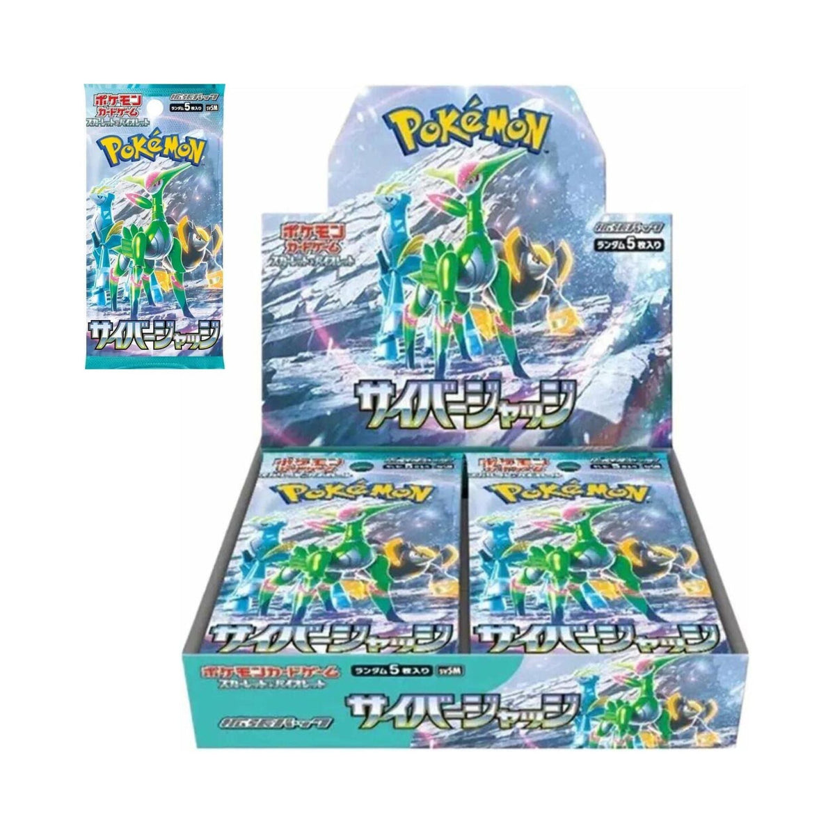 Pokemon TCG Japanese Cyber Judge SV5M Booster Box Sealed Packs for Collectors and Decks