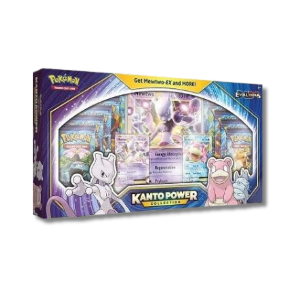 Pokemon Kanto Power Collection XY Evolutions Box | 10 Booster Packs and Promo Cards