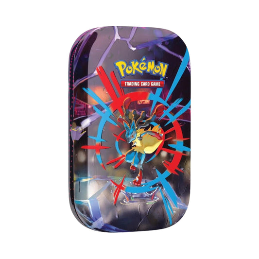 Pokemon TCG Mega Evolution MEG Mini Tin - 2 Booster Packs, Sticker Sheet & Art Card - Pokemon Cards Pack Collector Tin - Pokemon Booster Pack Trading Card Game Collectibles