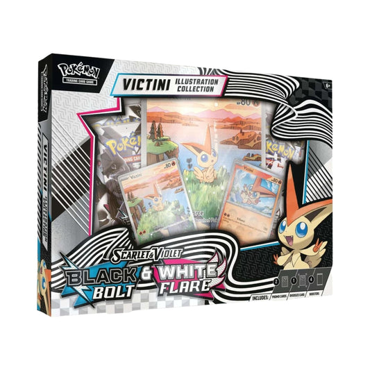 Pokémon TCG Scarlet & Violet - Black Bolt &White Flare - Victini Illustration Collection