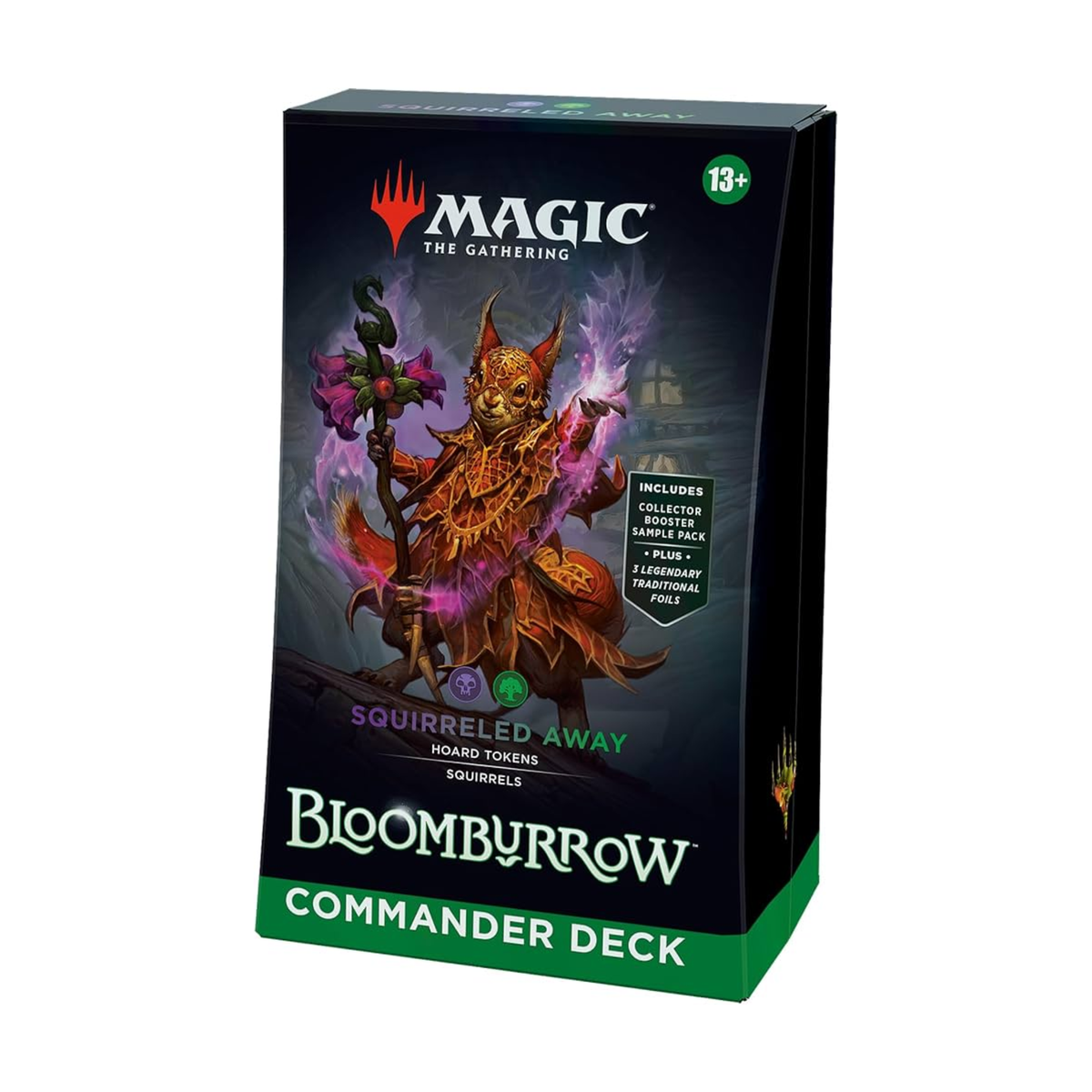 Magic: The Gathering TCG Bloomburrow Commander Deck Squirreled Away Ready to Play Deck