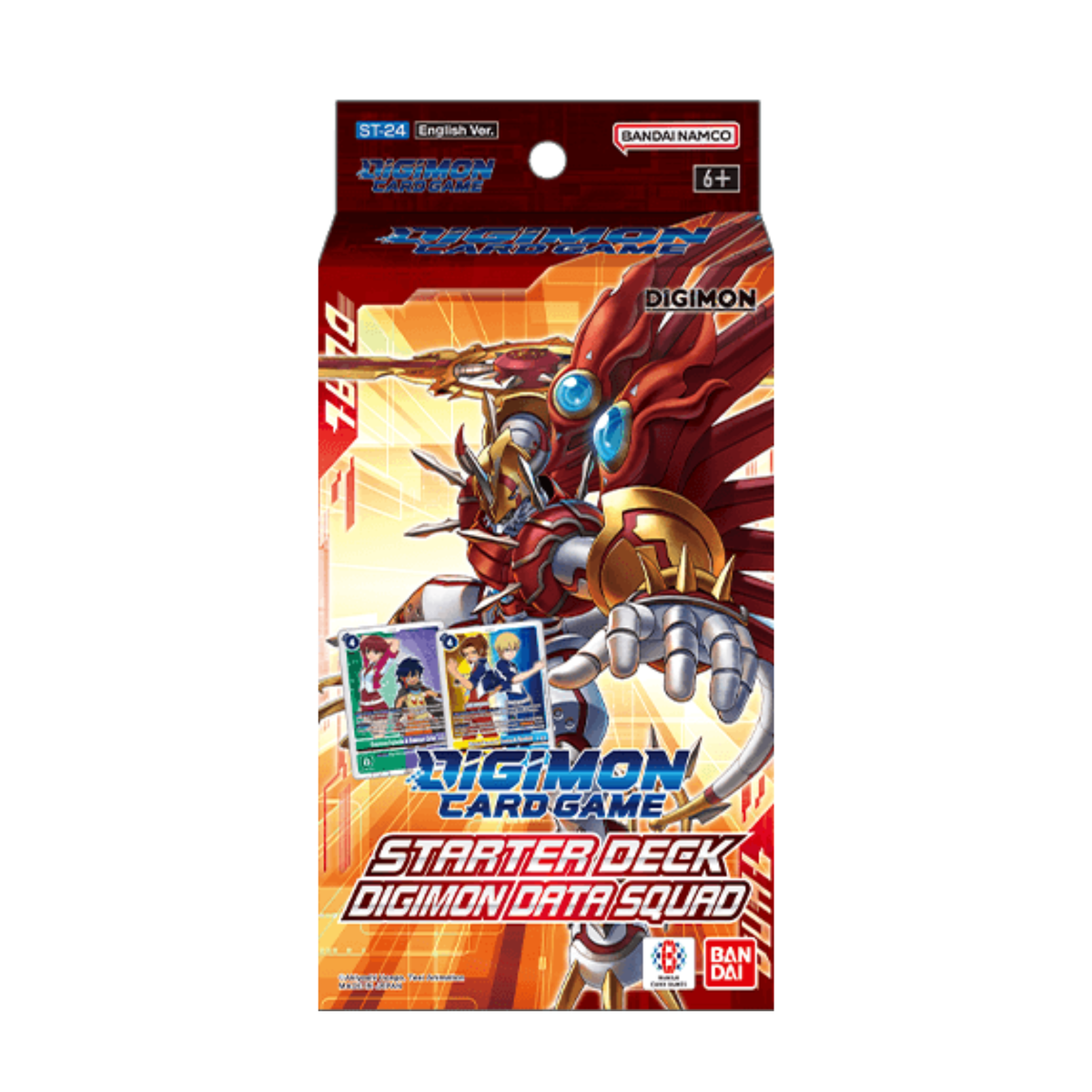 Digimon Card Game ST-24 Data Squad English Starter Deck Ready-to-Play Trading Card Game Set