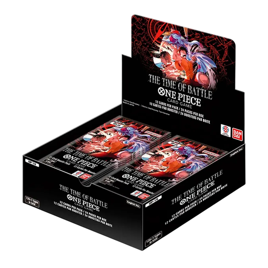 One Piece English OP-16 Time of Battle Booster Box | One Piece TCG Booster Box | Collectible Trading Cards & Anime Cards for Card Game Fans (PREORDER - Release Date June 12, 2026)