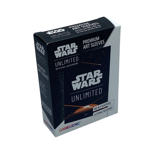Star Wars: Unlimited Premium Art Sleeve Card Back Orange Gamegenic