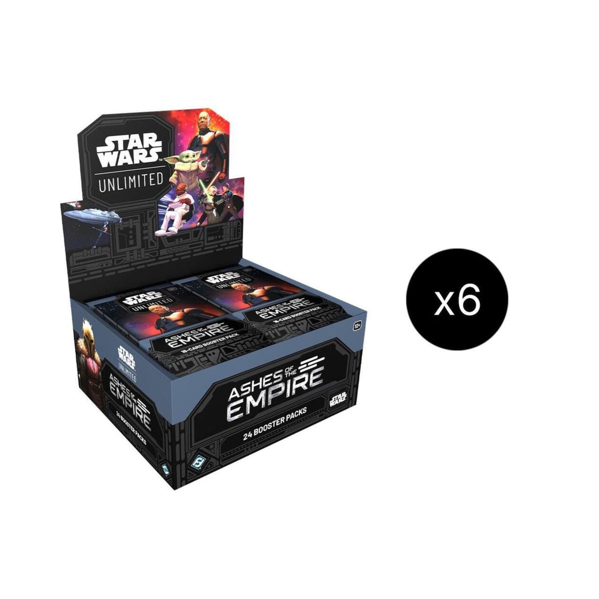 Star Wars Unlimited Ashes of the Empire Booster Box Case