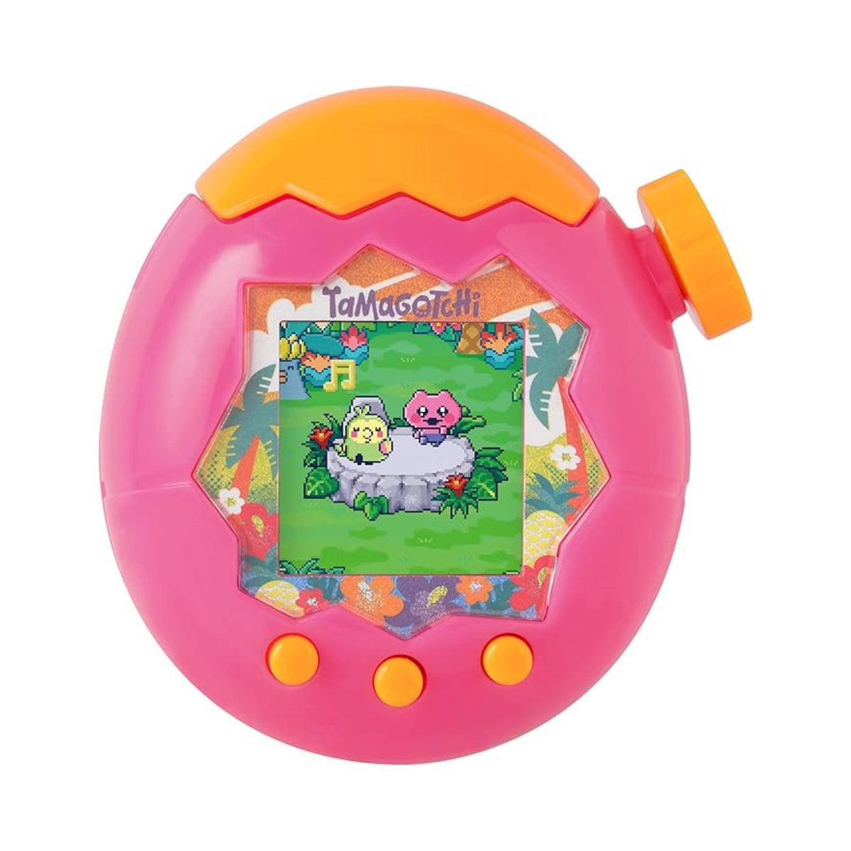 Tamagotchi Paradise Orange Tropics Digital Pet Interactive Virtual Pet Electronic Toy