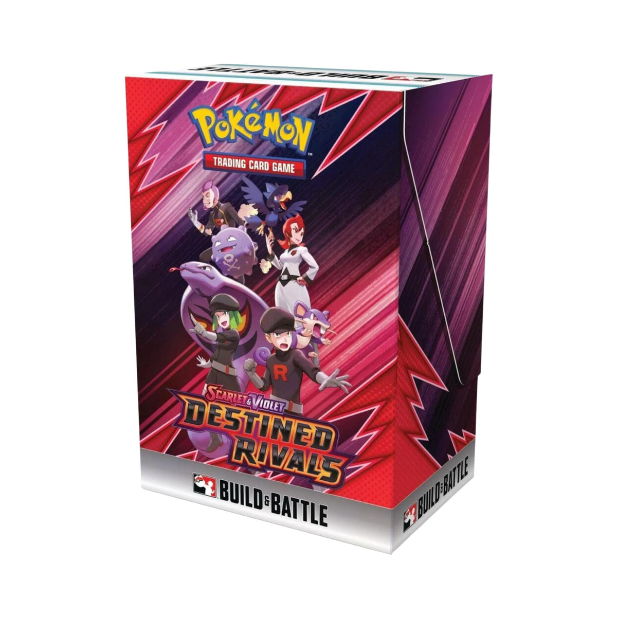 Pokémon TCG Scarlet & Violet Destined Rivals Build & Battle Box - 40-Card Deck, Exclusive Foil Promo, Booster Packs, Collectible Pokémon Cards & Trading Card Game