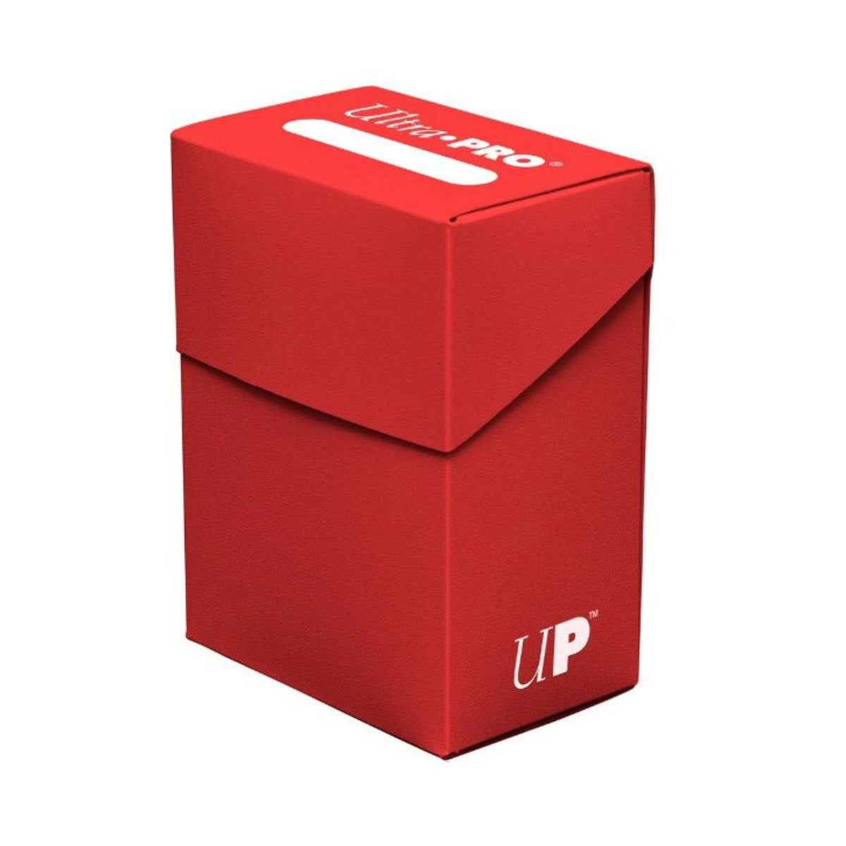 Ultra Pro Deck Box Red – 80+ Card Storage for Pokemon TCG and MTG