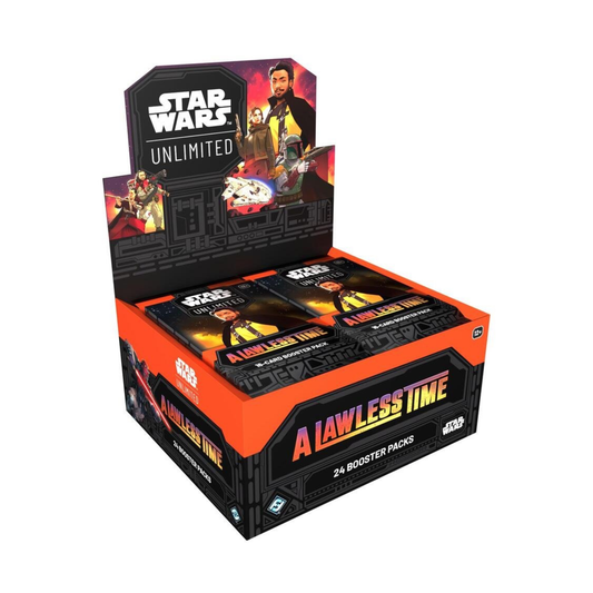 Fantasy Flight Games Star Wars Unlimited A Lawless Time Booster Box - Star Wars TCG Trading Cards Booster Packs for Deck Building, Collectibles, Card Display, and Card Game Expansion