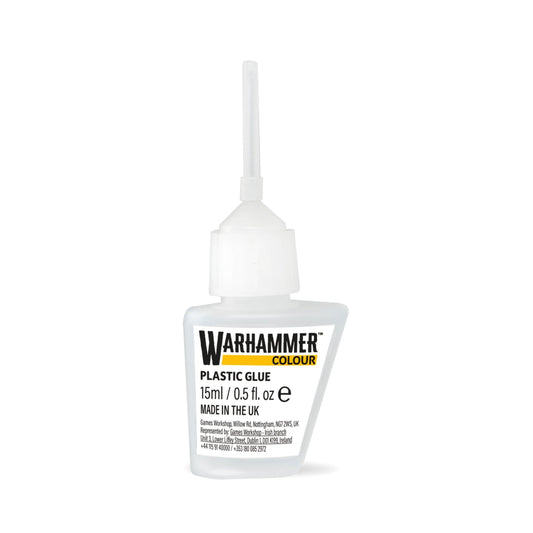 Warhammer Plastic Glue 0.5 Fl Oz Miniature Modeling Adhesive for Plastic Models