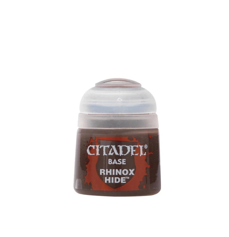 Warhammer Citadel Base Rhinox Hide Paint Bottle 12ml