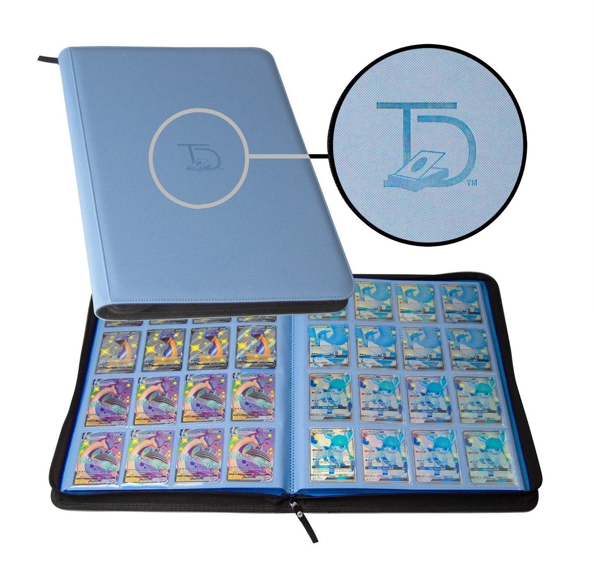 TopDeck 1000+ Card Portfolio Binder for Trading Cards