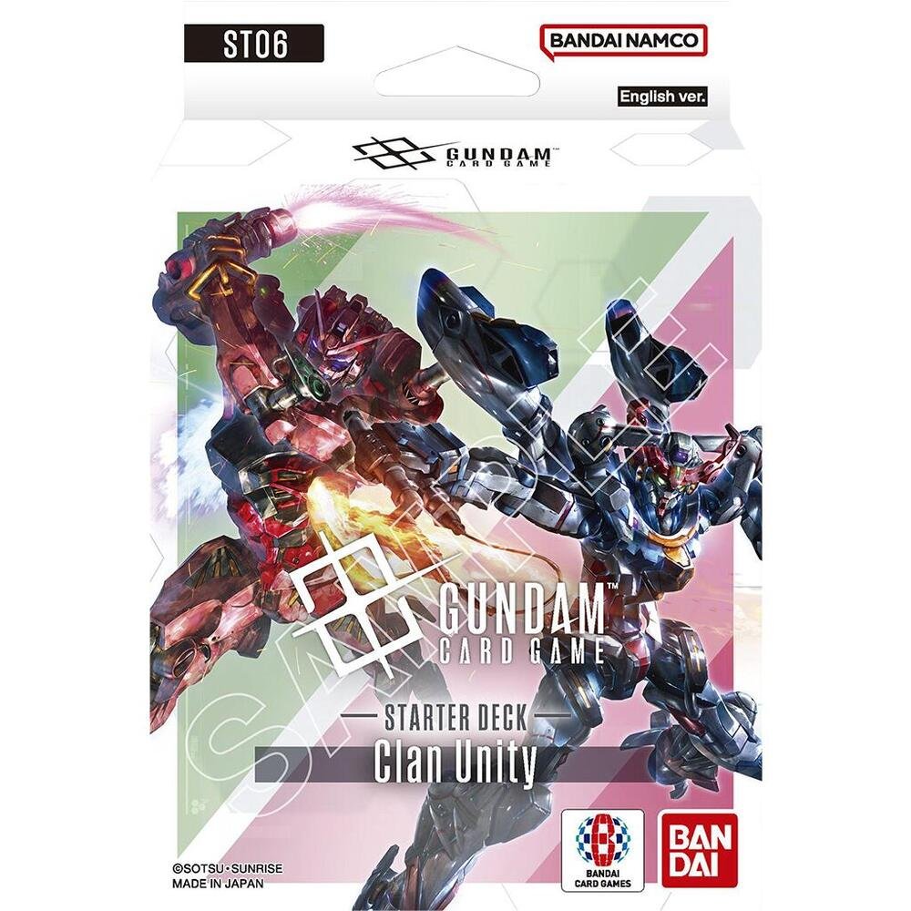 Gundam TCG Starter Deck 06 Clan Unity ST06 Card Game by Bandai