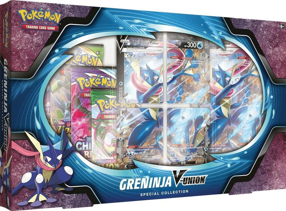 Pokemon TCG Greninja V-Union Special Collection Pokemon Cards Trading Card Game Box Set
