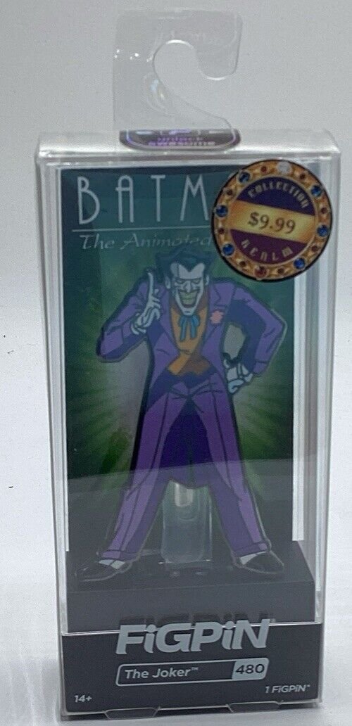FiGPiN Batman the Animated Series The Joker Collectable Pin #480