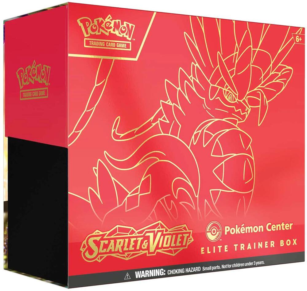 Pokemon TCG Scarlet and Violet SV01 Pokemon Center Elite Trainer Box Red Edition