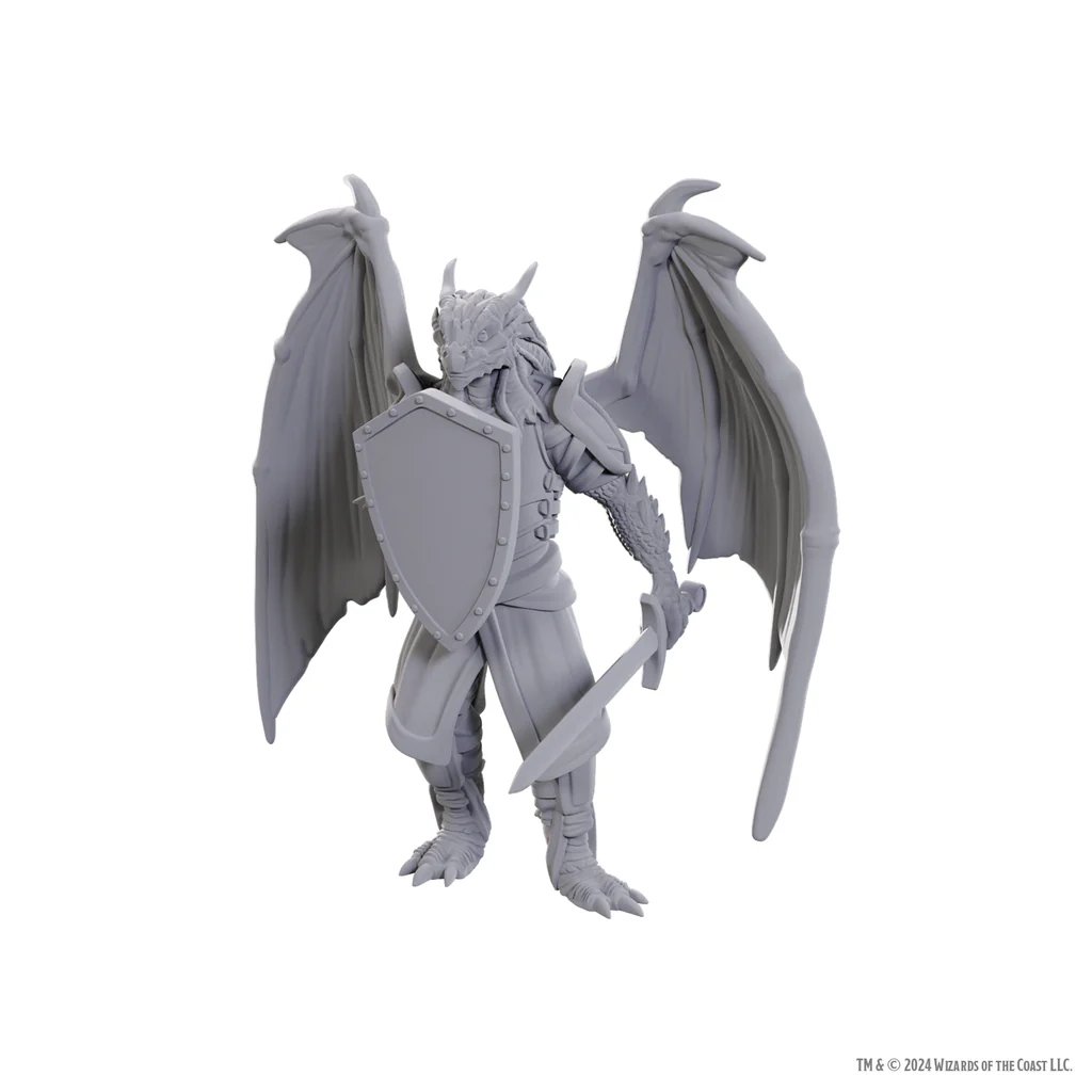 D&D Nolzur's Marvelous Unpainted Miniatures: Dragonborn of Bahamut