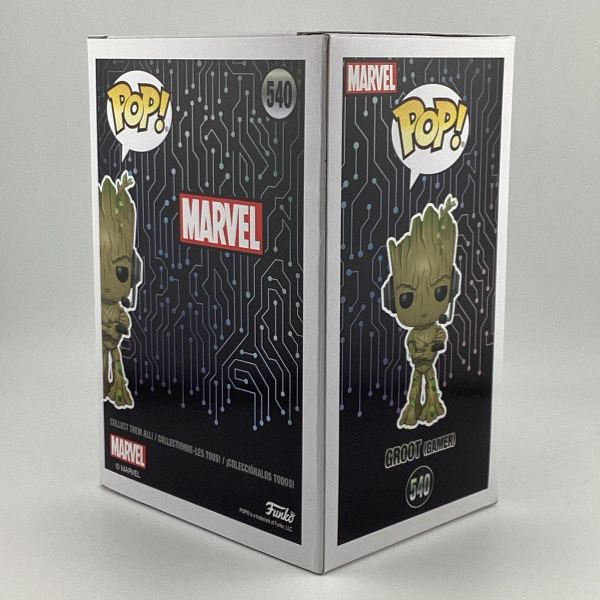 Funko Pop! Heroes - Groot (Gamer) (Chase) Vinyl Figure (GameStop Exclusive) #540