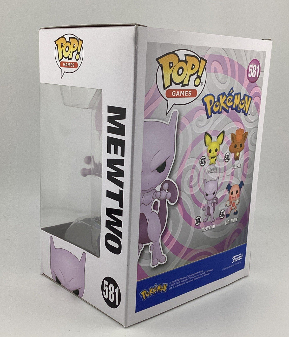 Funko Pop! Games Vinyl: Pokémon - Mewtwo #581