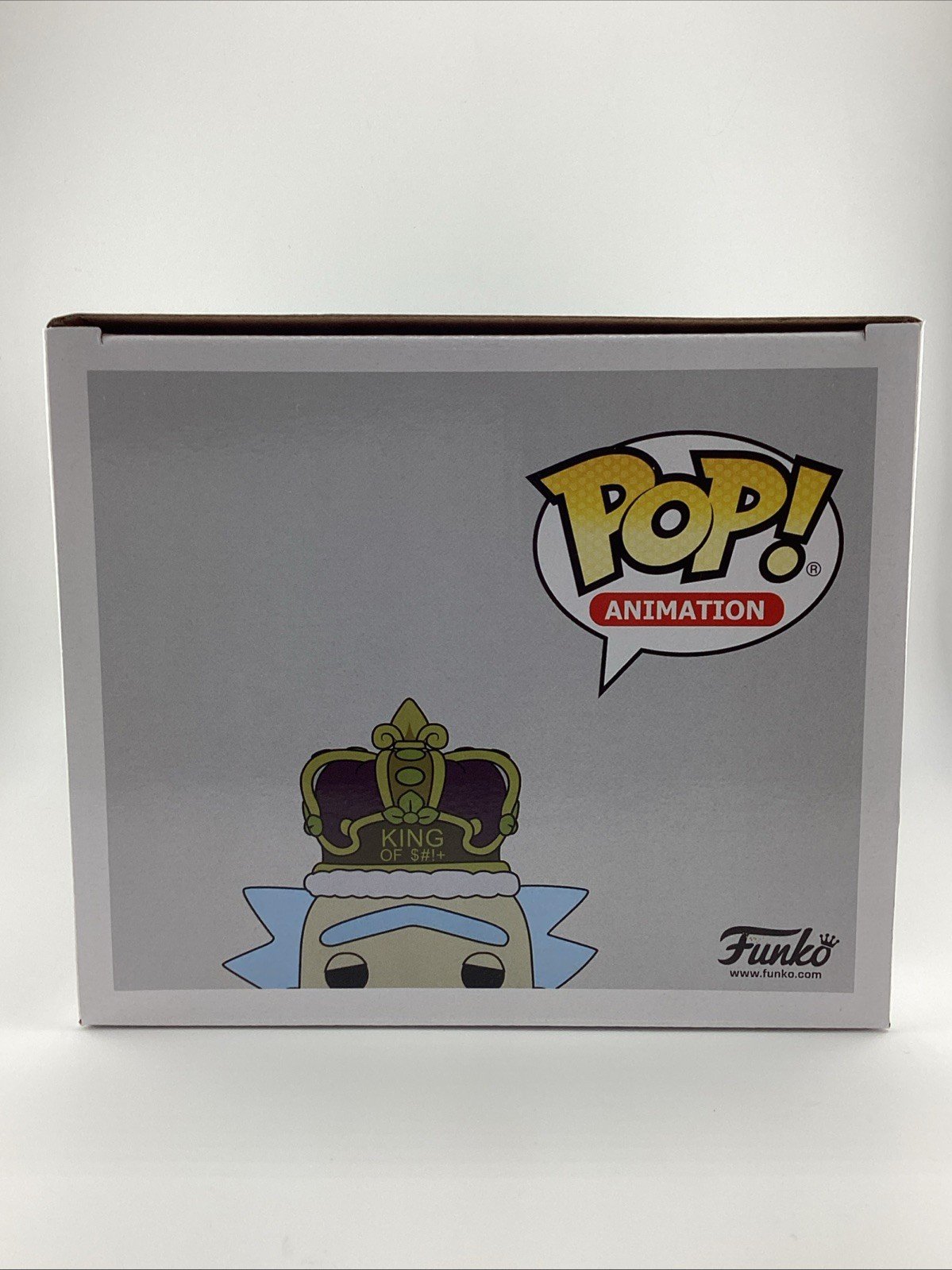 Funko Pop! Deluxe: Rick and Morty - King of S#!+ With Sound #694