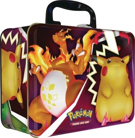 Pokémon TCG: Vivid Voltage Fall 2020 Collector's Chest Tin – Booster Packs, Promo Cards & Collectibles