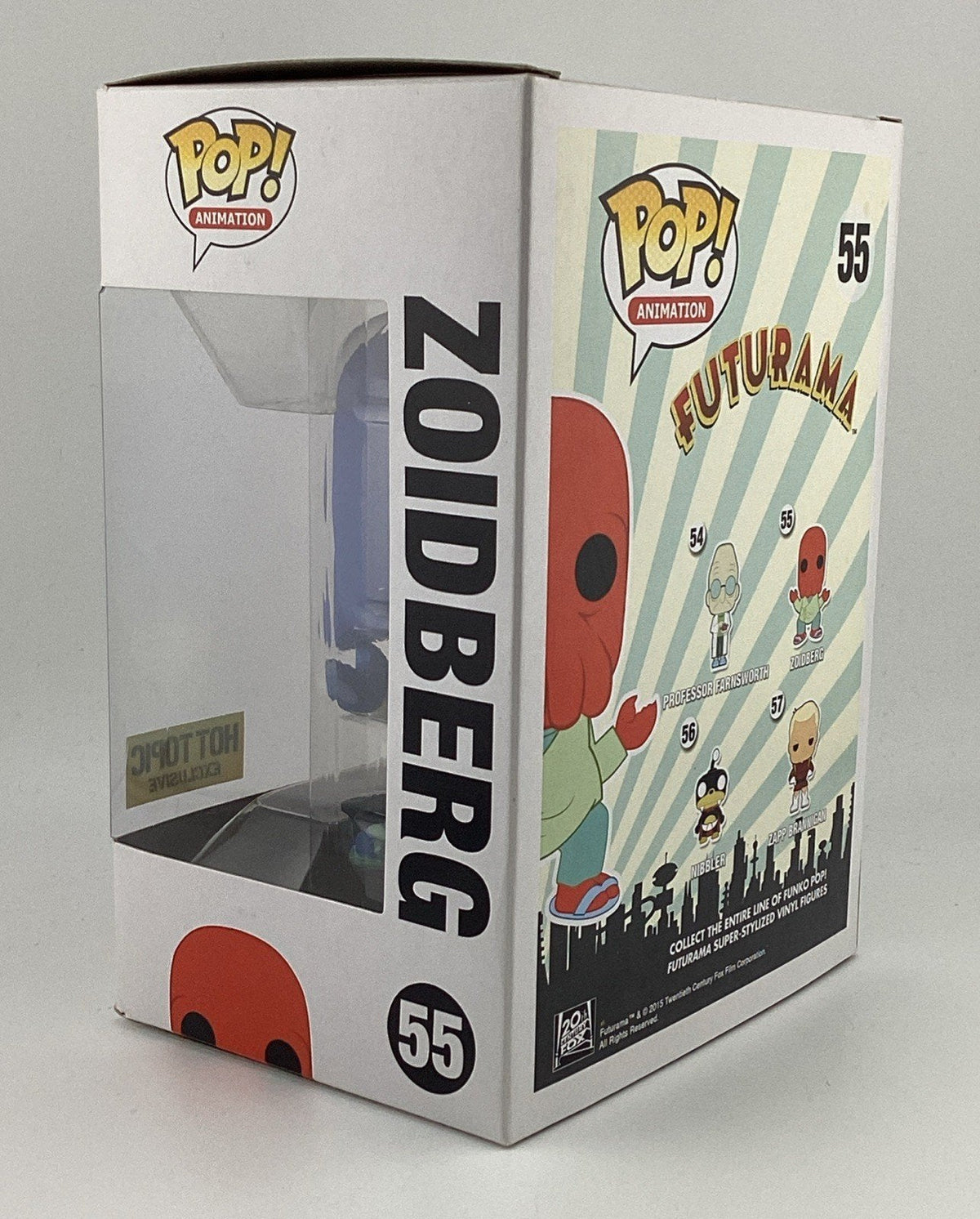 Funko Pop! Futurama- Dr. Zoidberg Bundle Alternate Universe Blue + Red HTE#55