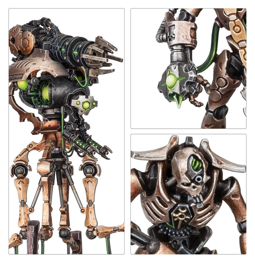 Warhammer 40K Combat Patrol Necrons Army Box Set – Games Workshop Warhammer 40,000 Miniatures Kit Featuring Necron Warriors, Canoptek Constructs & Destroyer Cult Units