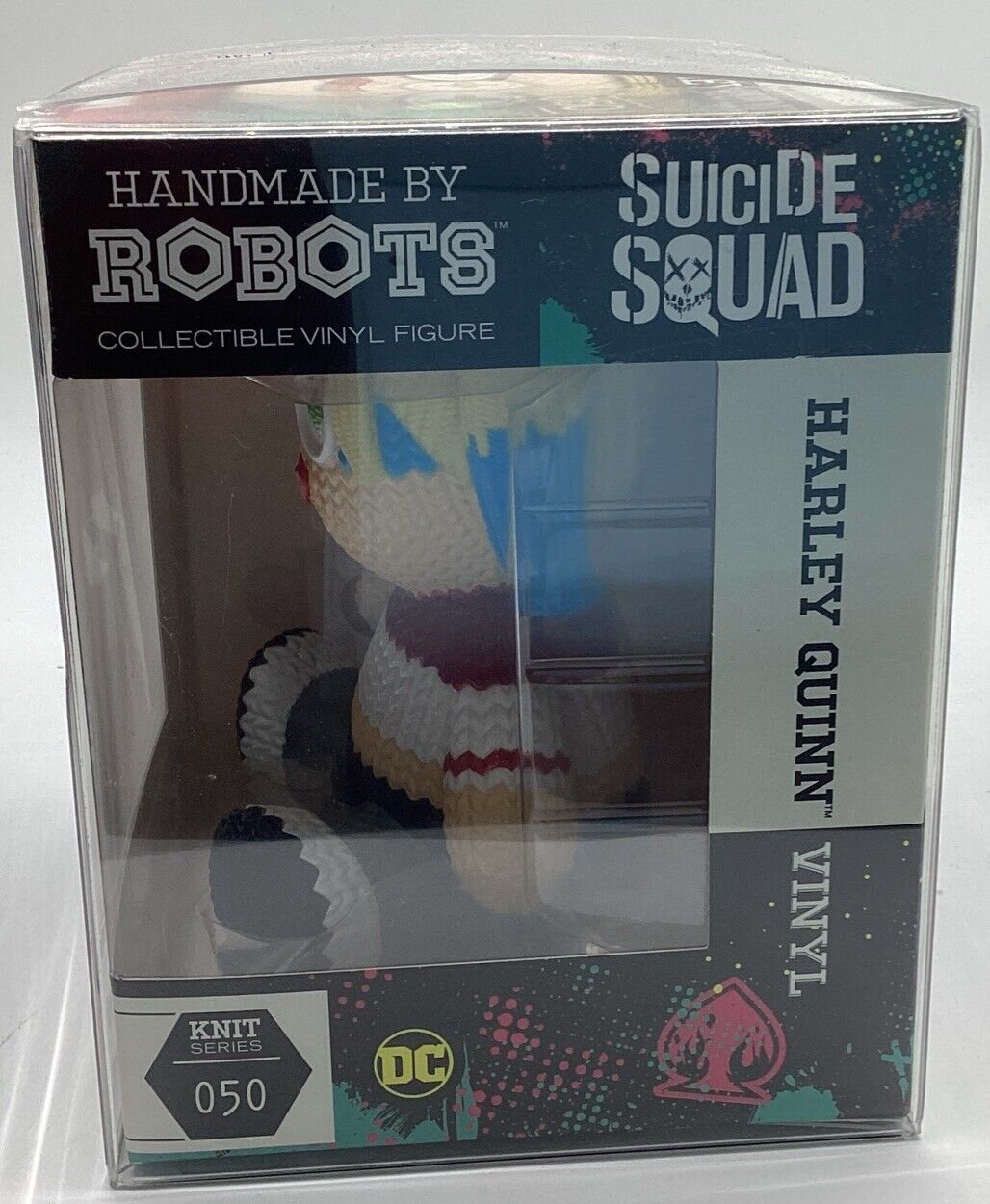 Harley Quinn Handmade by Robots (6in Tall) Knit Series NEW