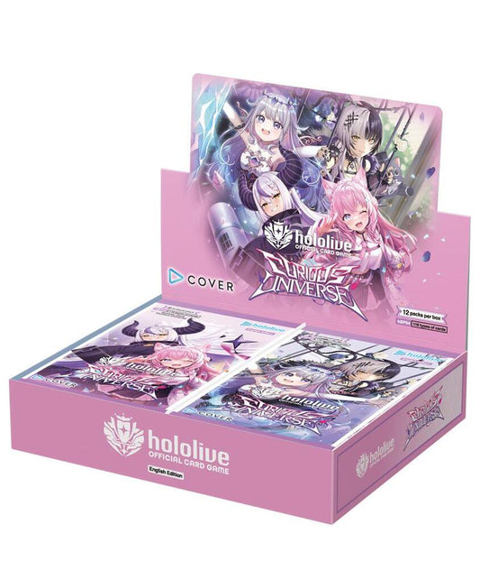 Hololive Curious Universe Booster Box English Trading Card Game Sealed