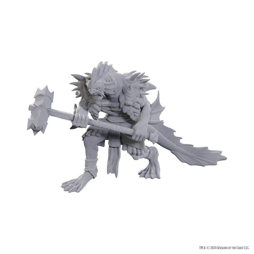 D&D Nolzur's Marvelous Unpainted Miniatures: Sahuagin Coral Smasher