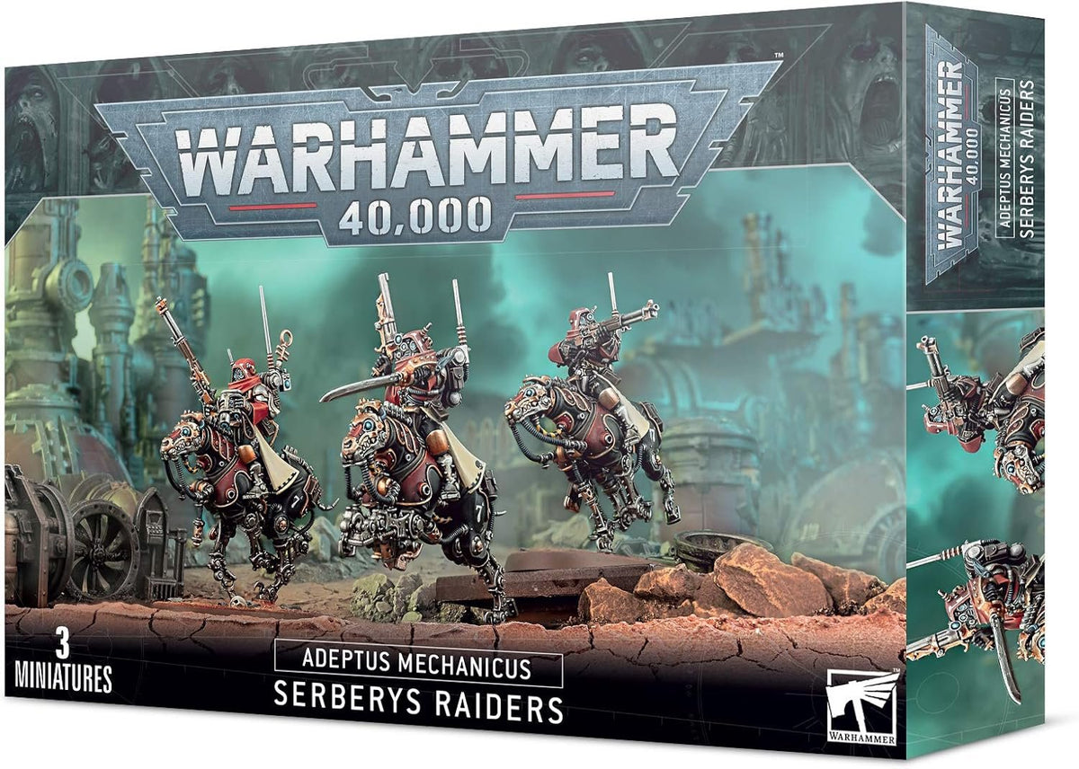 Warhammer 40,000 Adeptus Mechanicus Serberys Raiders - 3 Miniatures