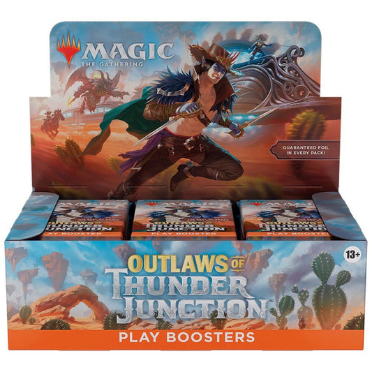 Magic: The Gathering Outlaws of Thunder Junction MTG Play Booster Box – 36 Magic the Gathering Booster Packs