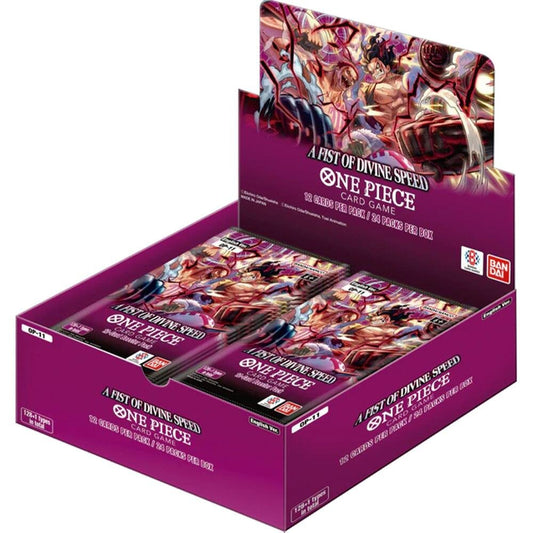 One Piece TCG OP-11 A Fist of Divine Speed Booster Box - English Version