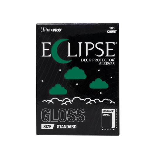 Ultra Pro ECLIPSE Gloss Forest Green 105CT Standard Deck Protector Sleeves for Trading Cards, TCG, Collectible Card Games, Durable Opaque Card Sleeves for Card Deck Protection & Storage