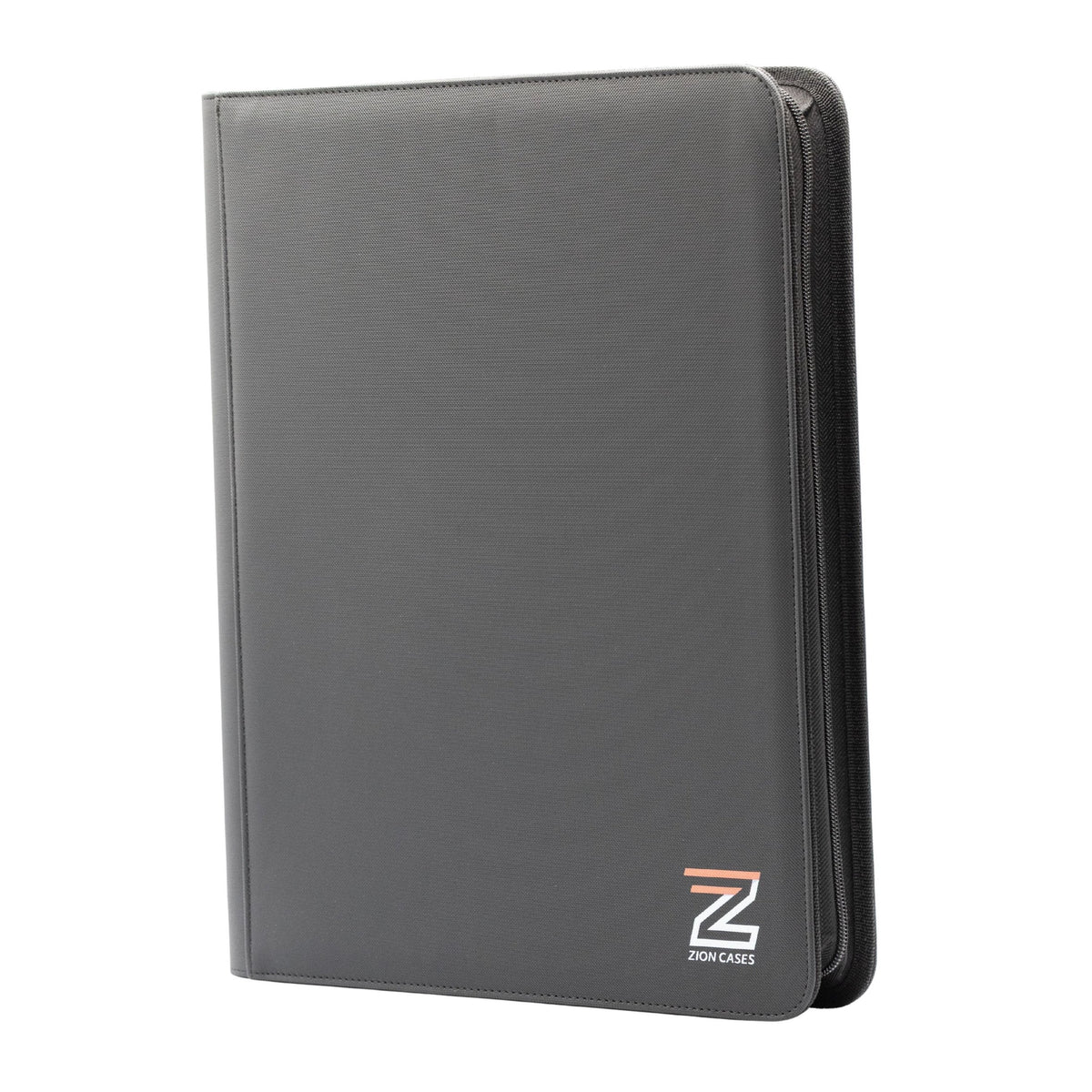 Zion Cases TopLoader 4 Pocket Binder Black Trading Card Storage Album