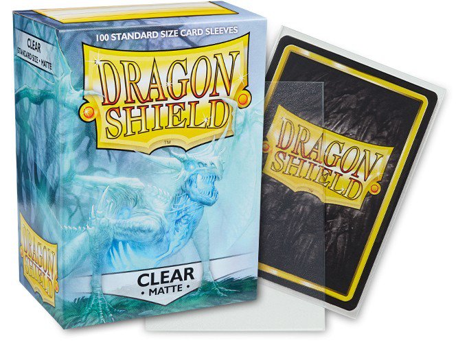 Dragon Shield Standard Matte Card Sleeves Silver 100 Count – Premium TCG Trading Card Sleeves for MTG, Pokémon, Disney Lorcana & Flesh and Blood, Durable Matte Finish, Standard Size 63 x 88 mm