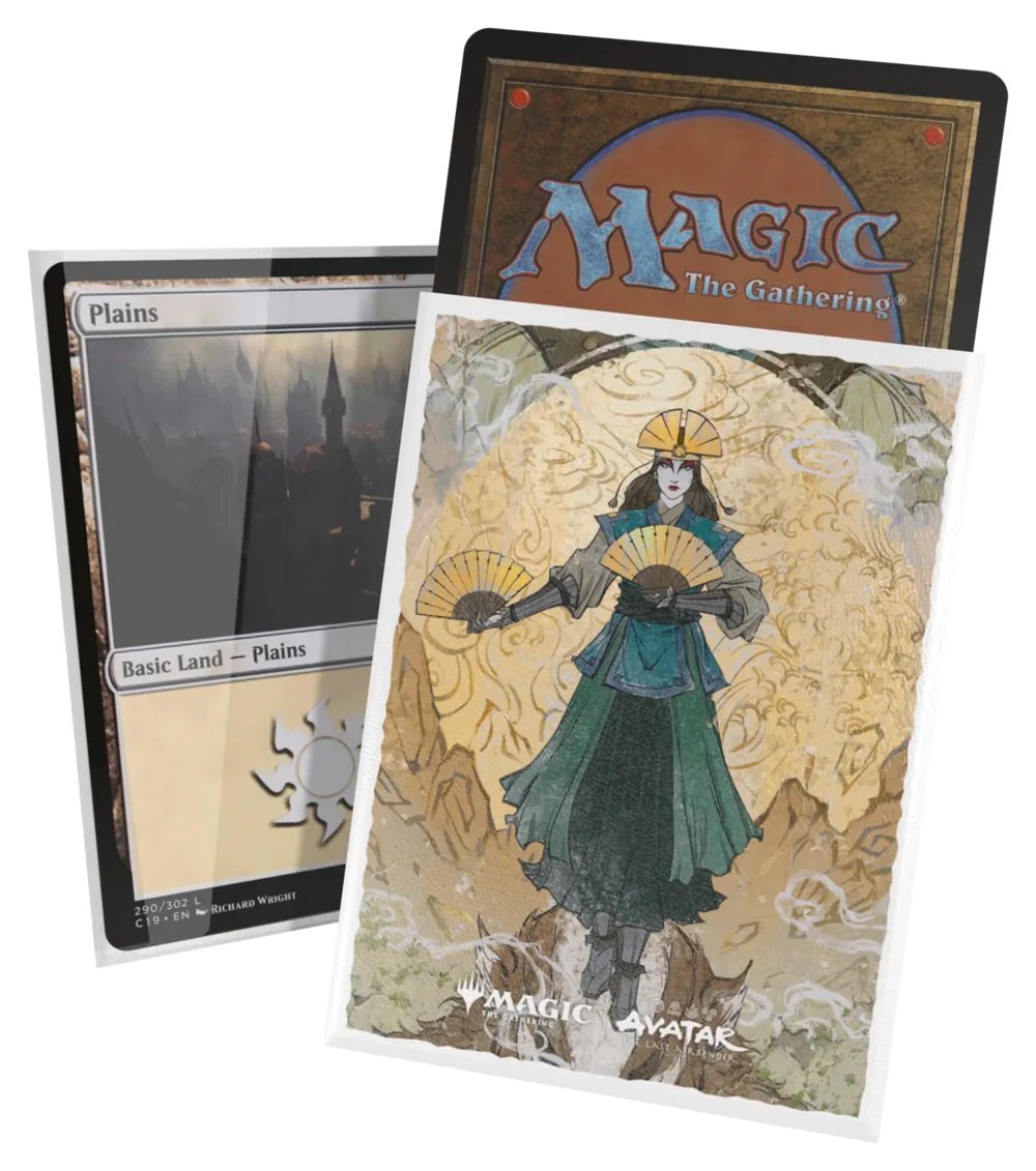 MTG Avatar The Last Airbender The Legend Of Kyoshi Art Sleeves for Trading Cards