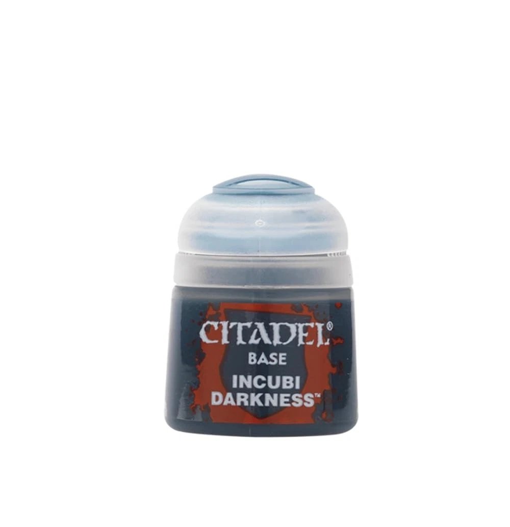 Warhammer Citadel Base Incubi Darkness Paint Bottle 12ml