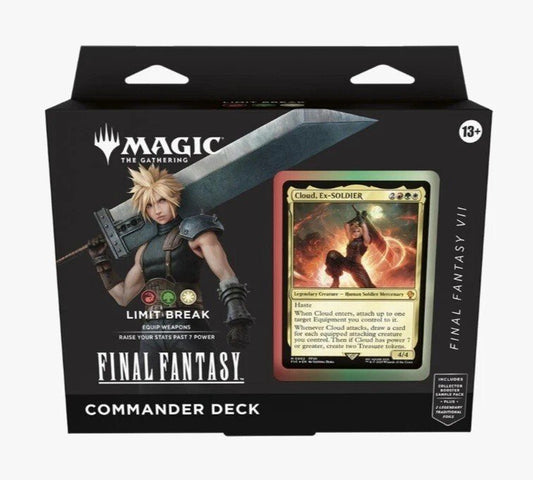 Magic : The Gathering TCG - Commander Deck - Final Fantasy VII Limit Break